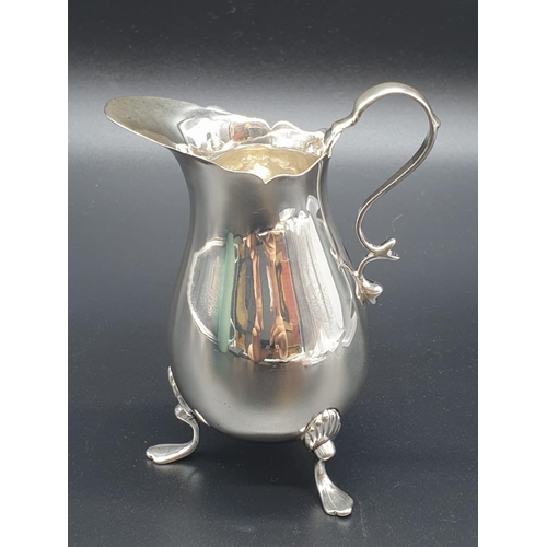 488 - Sterling silver jug, Hallmarked Birmingham 1901. 10cm in height. 85 grams in weight.