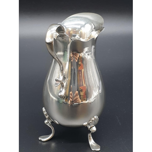 488 - Sterling silver jug, Hallmarked Birmingham 1901. 10cm in height. 85 grams in weight.