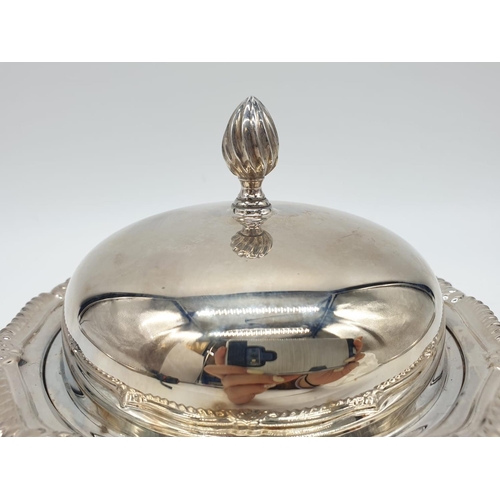 28 - Asprey London Silver Ashtray, weight 462g and 14cm diameter approx