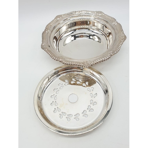 28 - Asprey London Silver Ashtray, weight 462g and 14cm diameter approx