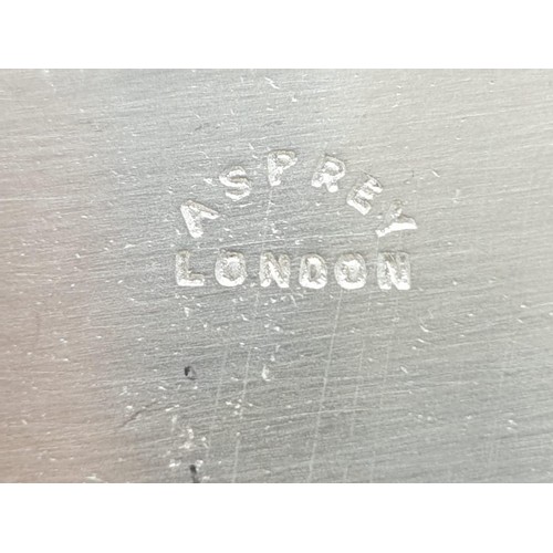 42 - Asprey London Silver Tray, weight 802g in very good condition