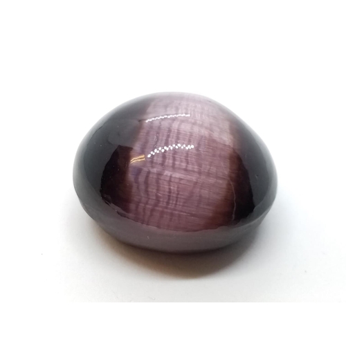 317 - Large and unusual cats eye stone, weight 45g