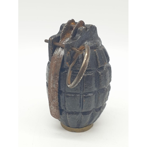 165 - INERT British MK 1 No 23 Rifle Grenade. Complete with brass centre tube. Made by Motor Equipment Com... 