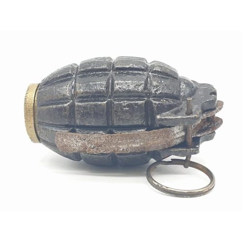 165 - INERT British MK 1 No 23 Rifle Grenade. Complete with brass centre tube. Made by Motor Equipment Com... 