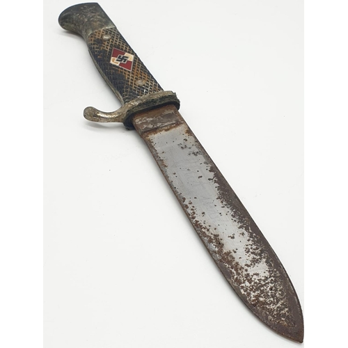 186 - Hitler Youth Knife. Marked with the RZM Logo.