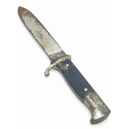 186 - Hitler Youth Knife. Marked with the RZM Logo.