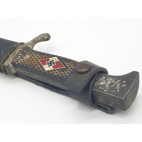 186 - Hitler Youth Knife. Marked with the RZM Logo.