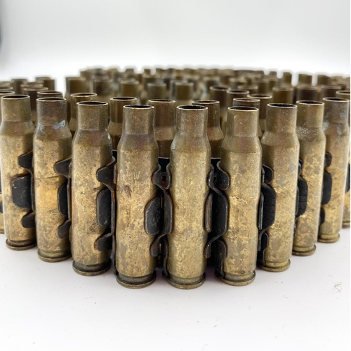 236 - 128 x INERT General-Purpose Machine-Gun rounds and link.