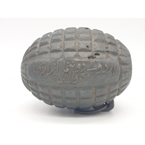 40 - INERT WW1 Ottoman Empire (Turkish) Type 2 Infantry Grenade.