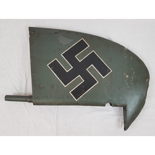 59 - German Aircraft Tail Rudder. Maybe from a Fiesler.