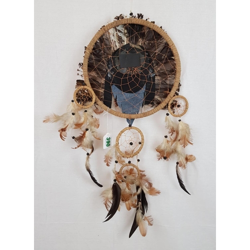 390 - Native American dream catcher.