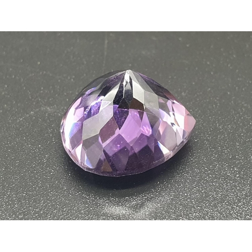 997 - 19.52 Cts AMETHYST. Pear shape. ITLGR certified