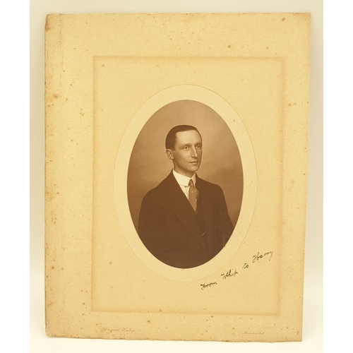 309 - From the studio of Clarence Hailey come two photographs of young men (possibly jockeys). Photos 10x1... 