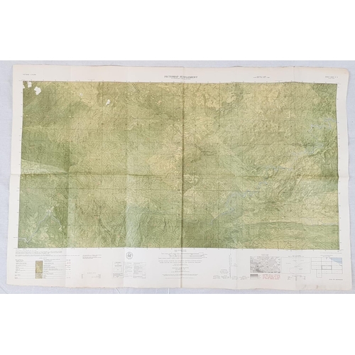 235 - Vietnam War Era US Map and Compass dated 1965 in original case.