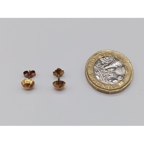 573 - Pair of 9ct Gold EARRINGS.