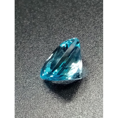 134 - 6.62 Cts Loose Natural Blue Topaz with US UGL Appraisal Report.