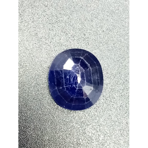 659 - 8.58 Cts Natural Blue Sapphire. Oval shape. ITLGR certified