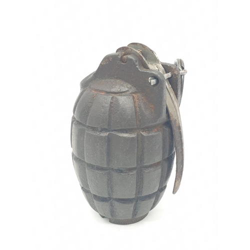 317 - INERT No 5 MK 1 Mills Grenade with centre tube. Base Dated 1916. Superb untouched condition. They do... 