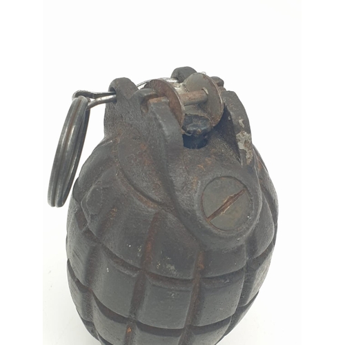 317 - INERT No 5 MK 1 Mills Grenade with centre tube. Base Dated 1916. Superb untouched condition. They do... 