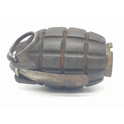 317 - INERT No 5 MK 1 Mills Grenade with centre tube. Base Dated 1916. Superb untouched condition. They do... 