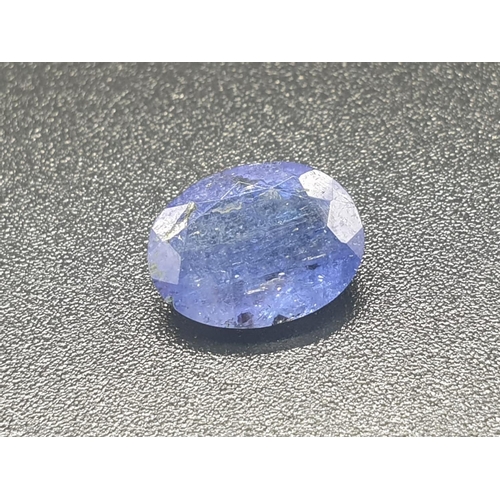 106 - 2 Cts Natural Tanzanite with US UGL Appraisal Report.