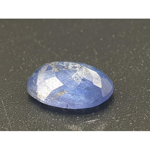 106 - 2 Cts Natural Tanzanite with US UGL Appraisal Report.