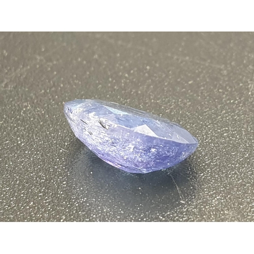 106 - 2 Cts Natural Tanzanite with US UGL Appraisal Report.