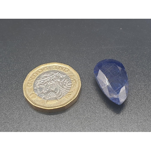 113 - 17.51 Cts Natural Sapphire with IDT Gemstone Certificate and US UGL Appraisal Report.