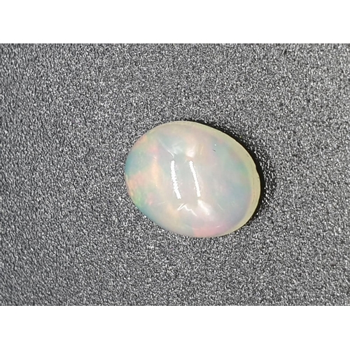 547 - 1.100 Cts Natural Fire Opal. Oval Shape. GLI Certified