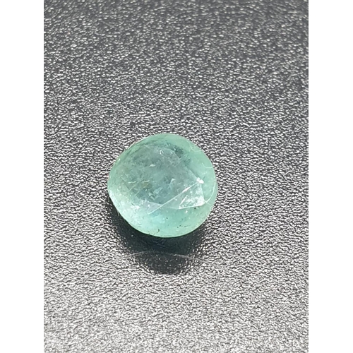 638 - 1.50 Cts Natural Emerald. Oval Shape. GLI Certified