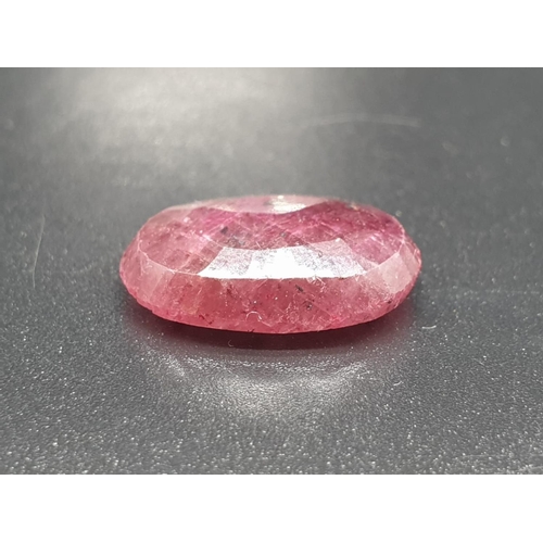 652 - 14.950 Cts Natural Ruby. Oval Shape. GLI Certified