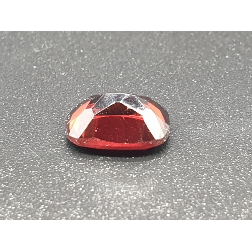 841 - 1.700 Cts Natural Pyrope Granet. Cushion Shape. GLI Certified