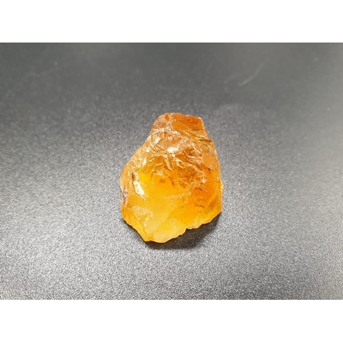 771 - 44.48 Cts Natural Rough Citrine. ITLGR certified