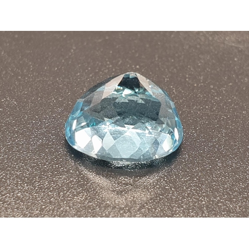 848 - 9.30 Cts Blue Topaz. Oval Shape. ITLGR certified