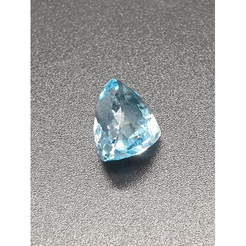 848 - 9.30 Cts Blue Topaz. Oval Shape. ITLGR certified