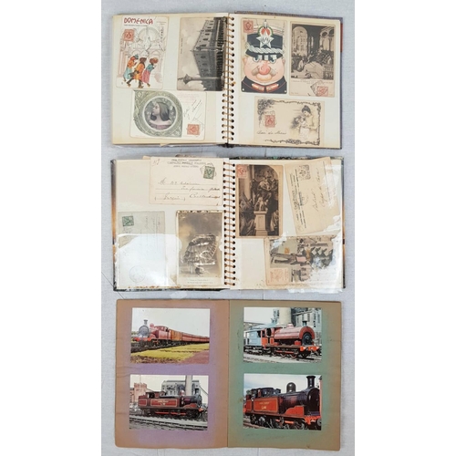 466 - An Antique and Vintage Collection of over 200 Postcards. Some, extremely rare.