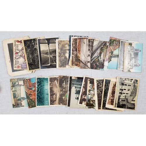 466 - An Antique and Vintage Collection of over 200 Postcards. Some, extremely rare.