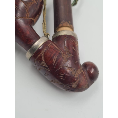 461 - A Vintage Italian Alps Smokers Pipe. 17cm