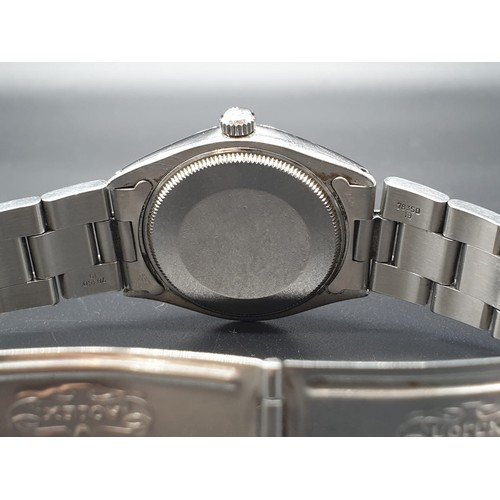 69 - A gents ROLEX, Oyster perpetual, Air-King, Precision,  automatic, stainless steel watch, 37mm, in go... 