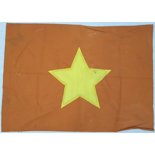 399 - Vietnam War Era N.V.A Flag. 75x55cm.