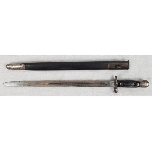35 - Rare Maker WW1 1907 Pattern Bayonet. 1917 Dated by “MOLE” Only 60,000 made compared with 2.25 + mill... 