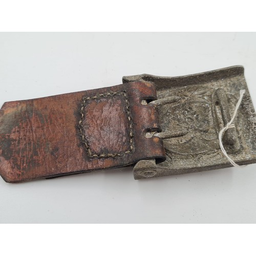 89 - 1940 Dated Luftwaffe Buckle and Tab.