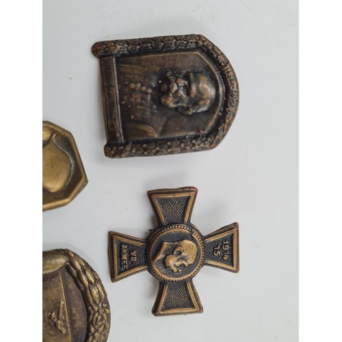 167 - 4 x WW1 Austrian Campaign Pins.