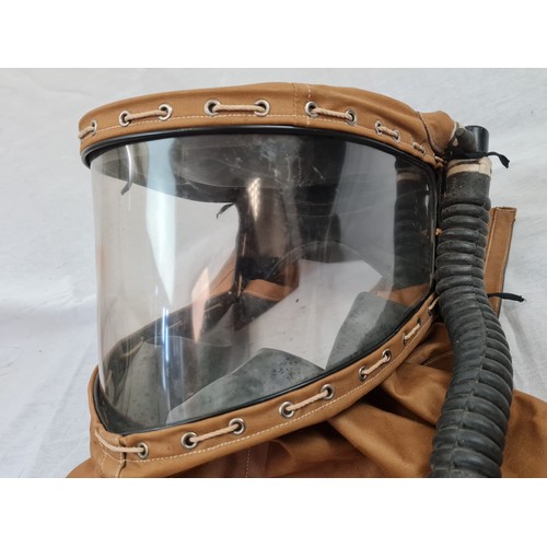 39 - Rare 1943 Dated Hospital Patient Bed Gas Mask. This would have been placed over the patient’s head a... 