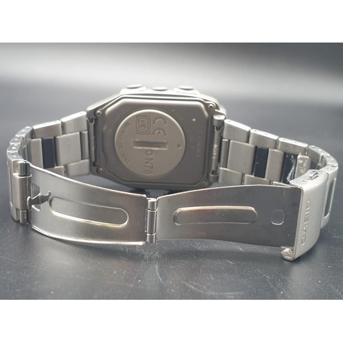 171 - Casio Wrist Camera WQV Watch. Stainless Steel strap. Comes with all original paperwork, infra red le... 