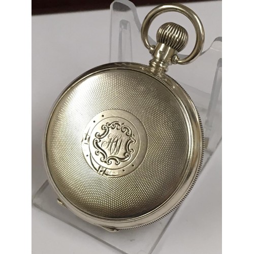 1 - Vintage masonic silver Rolex pocket watch with silver box.  Good condition and good working order, s... 