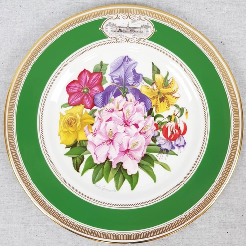 689 - 3 Limited Edition Ceramic Plates. Including the 1981 Chelsea Flower Show Plate. As new, in boxes. Al... 