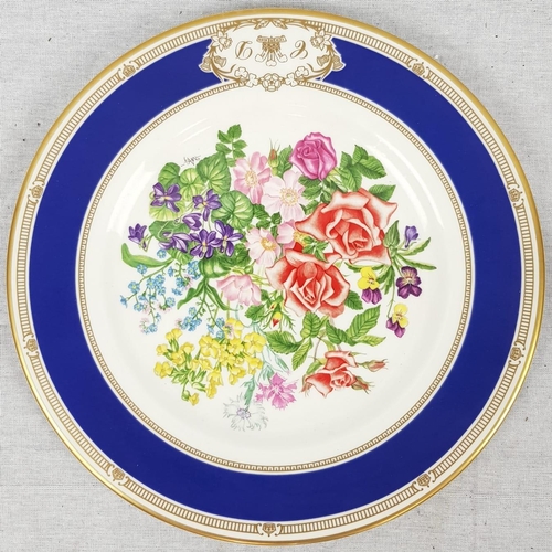 689 - 3 Limited Edition Ceramic Plates. Including the 1981 Chelsea Flower Show Plate. As new, in boxes. Al... 