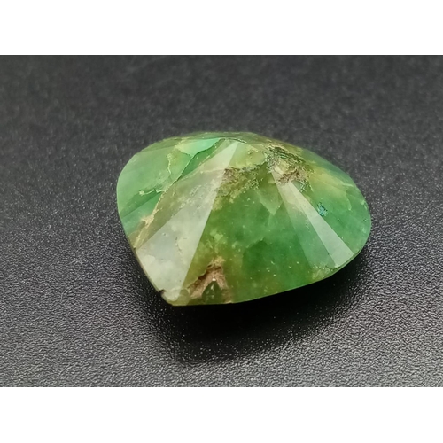 656 - 10.40ct Checkerboard natural emerald