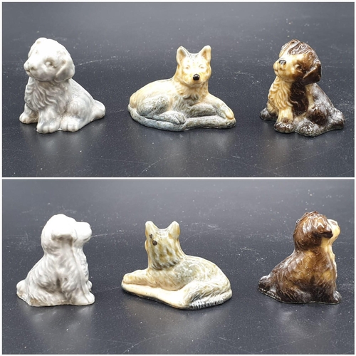 896 - A Selection of 15 Ceramic miniature Wade ANIMAL FIGURINES.